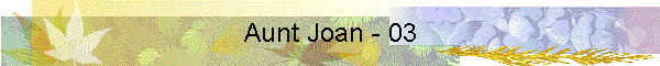 Aunt Joan - 03