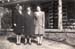 33 MARGIE, MOMMA & KITT IN FRONT OF APPAMATOX LOG CABIN